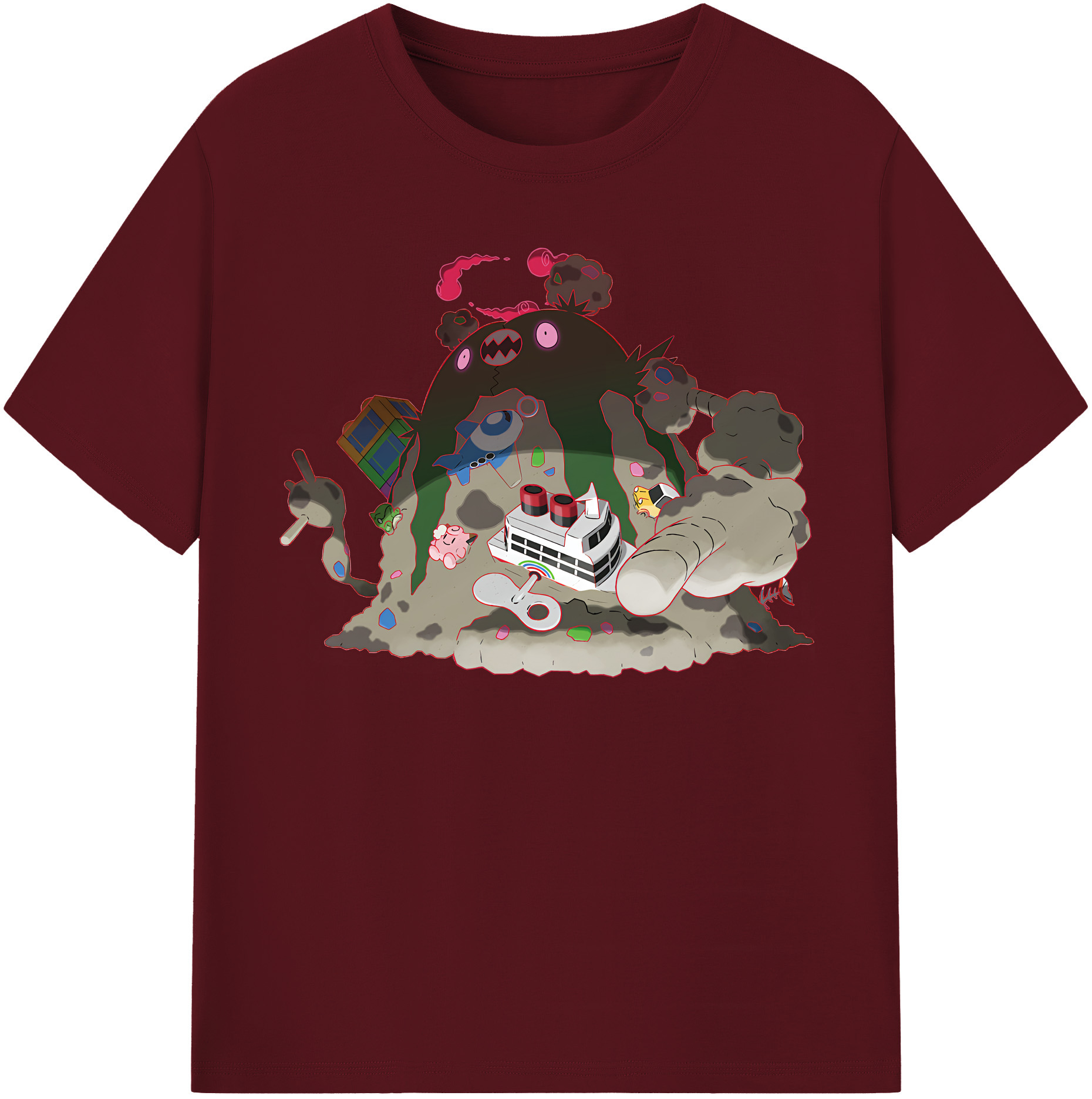 （画像用） ポケットモンスター Pokémon 綿100％半袖Tシャツ（フロントプリント）